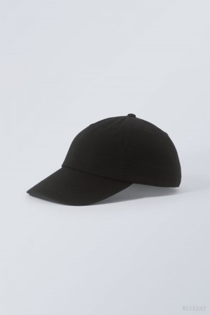 Weekday Essential Heavy Stitch Cap Black | RBSQ3541