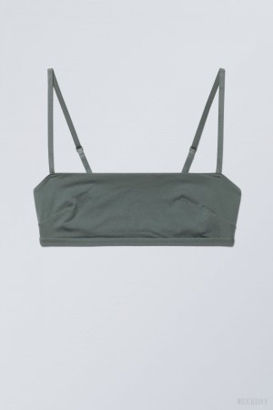 Weekday Soul Soft Bra Bra Grey | VUAU9751