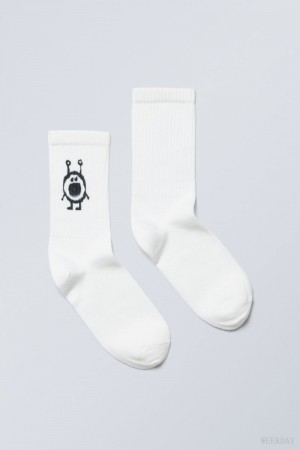 Weekday Sport Printed Socks Mini Tubbie | ECFU7457