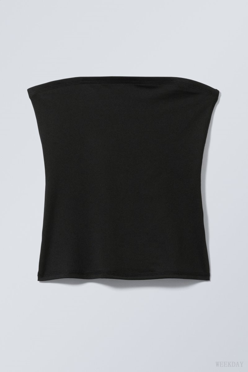 Weekday Act Tube Top Black | JZPC6946