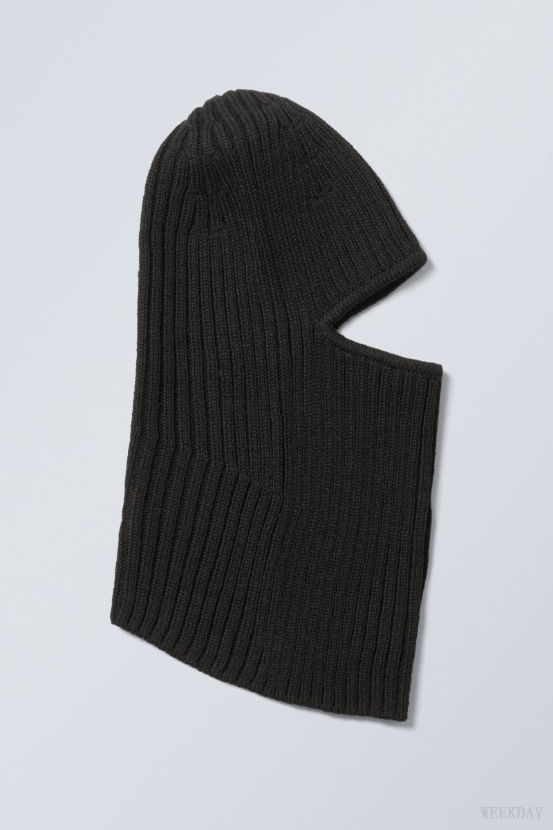 Weekday Bell Balaclava Black | UONW9260