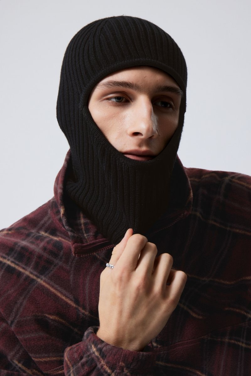 Weekday Bell Balaclava Black | UONW9260