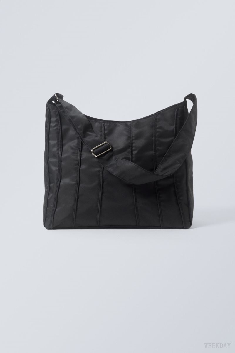 Weekday Bella Shoulder Bag Black | DMIO2537