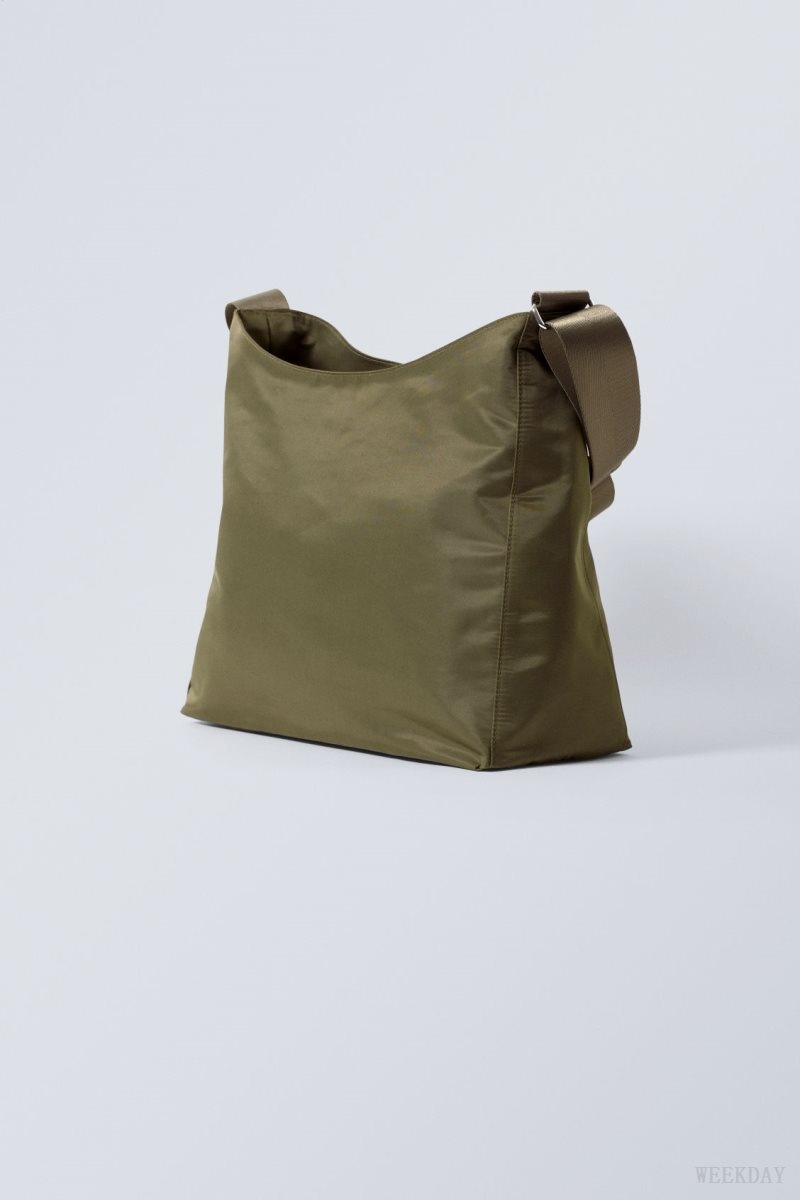 Weekday Carry Bag Khaki Green | AXSQ9643