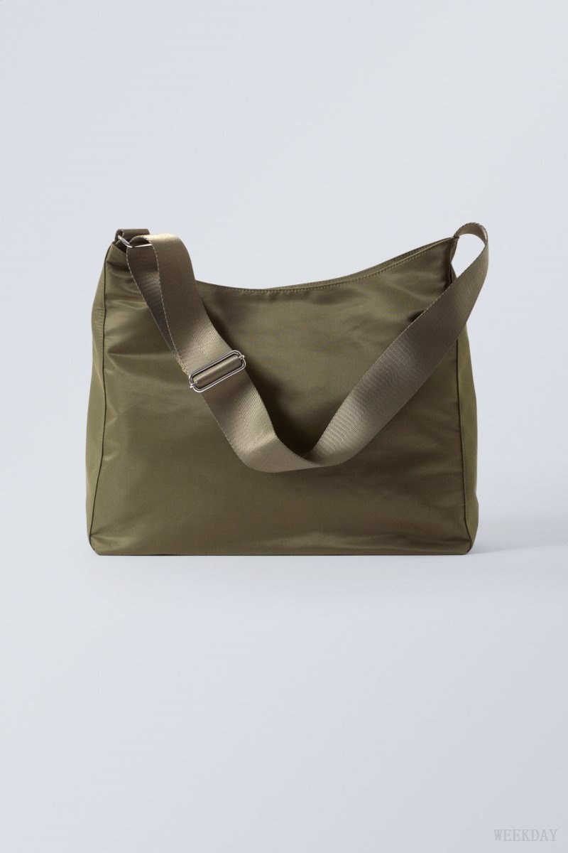 Weekday Carry Bag Khaki Green | AXSQ9643