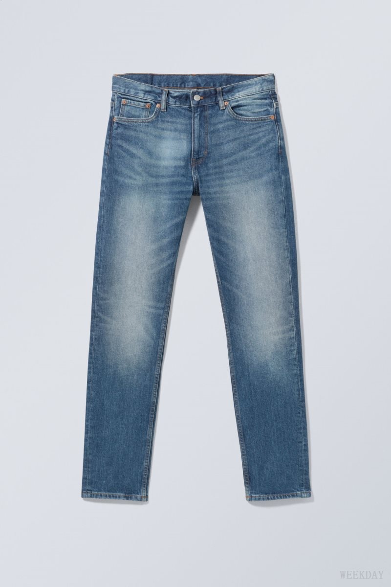 Weekday Easy Regular Straight Jeans Blue | MPEV5333