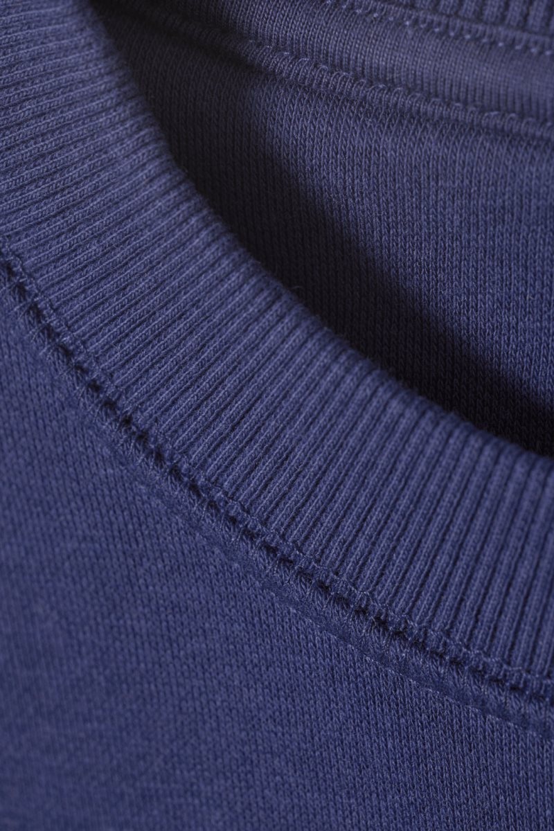 Weekday Essence Standard Sweatshirt Dark Blue | XPDJ1909