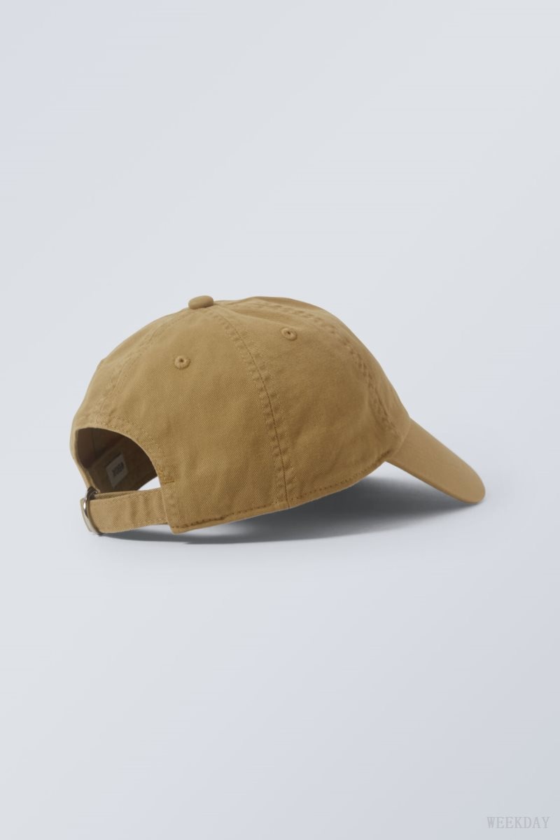 Weekday Essential Washed Cap Desert | GLUF3963