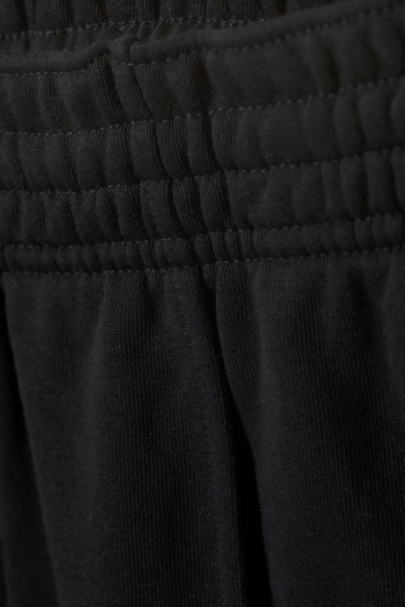 Weekday Ken Terry Lightweight Shorts Black | JDQT6951