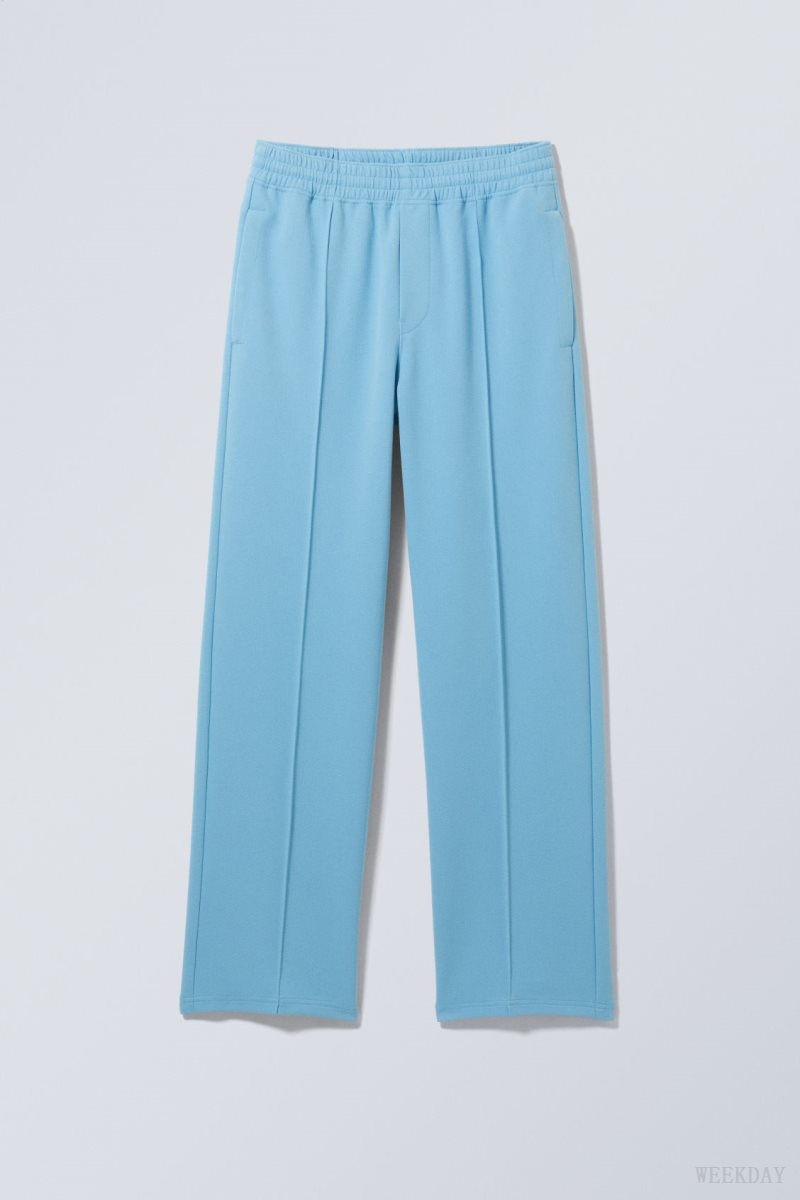 Weekday Ken Tracksuit Pants Light Blue | BFRQ2270