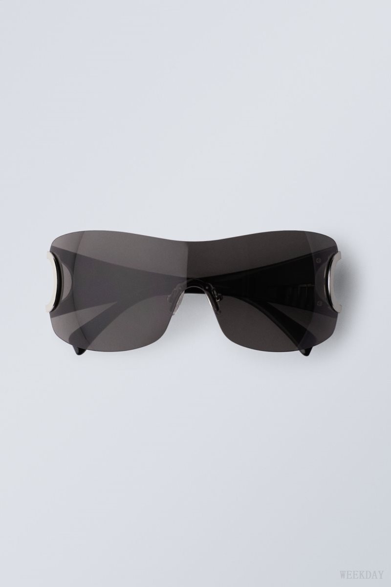 Weekday Motion Sunglasses Black | TPJU6582