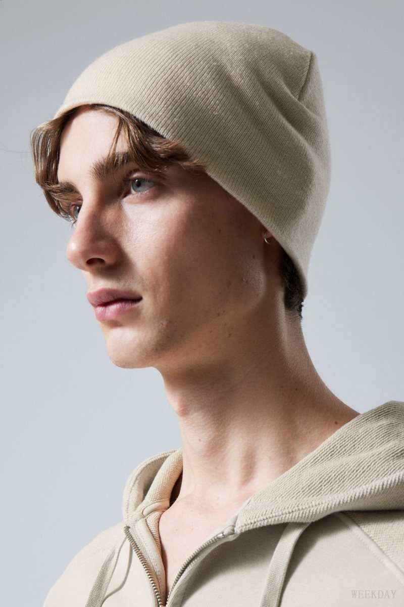 Weekday No Fold Beanie Light Mole | NABI6408