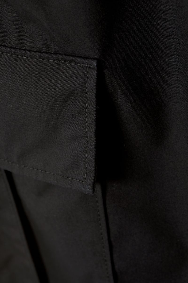 Weekday Parachute Loose Cargo Trousers Black | FZSK0465