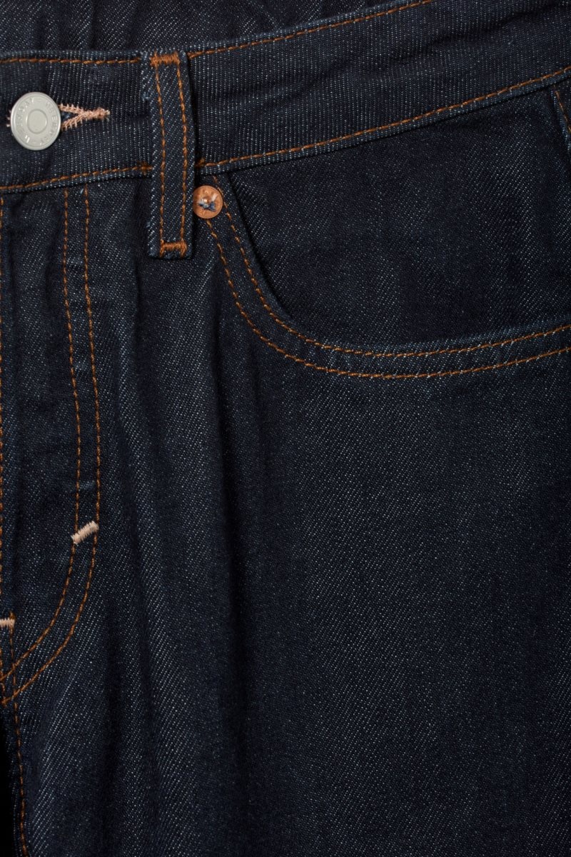 Weekday Pin Mid Straight Jeans Blue | MQAV6003