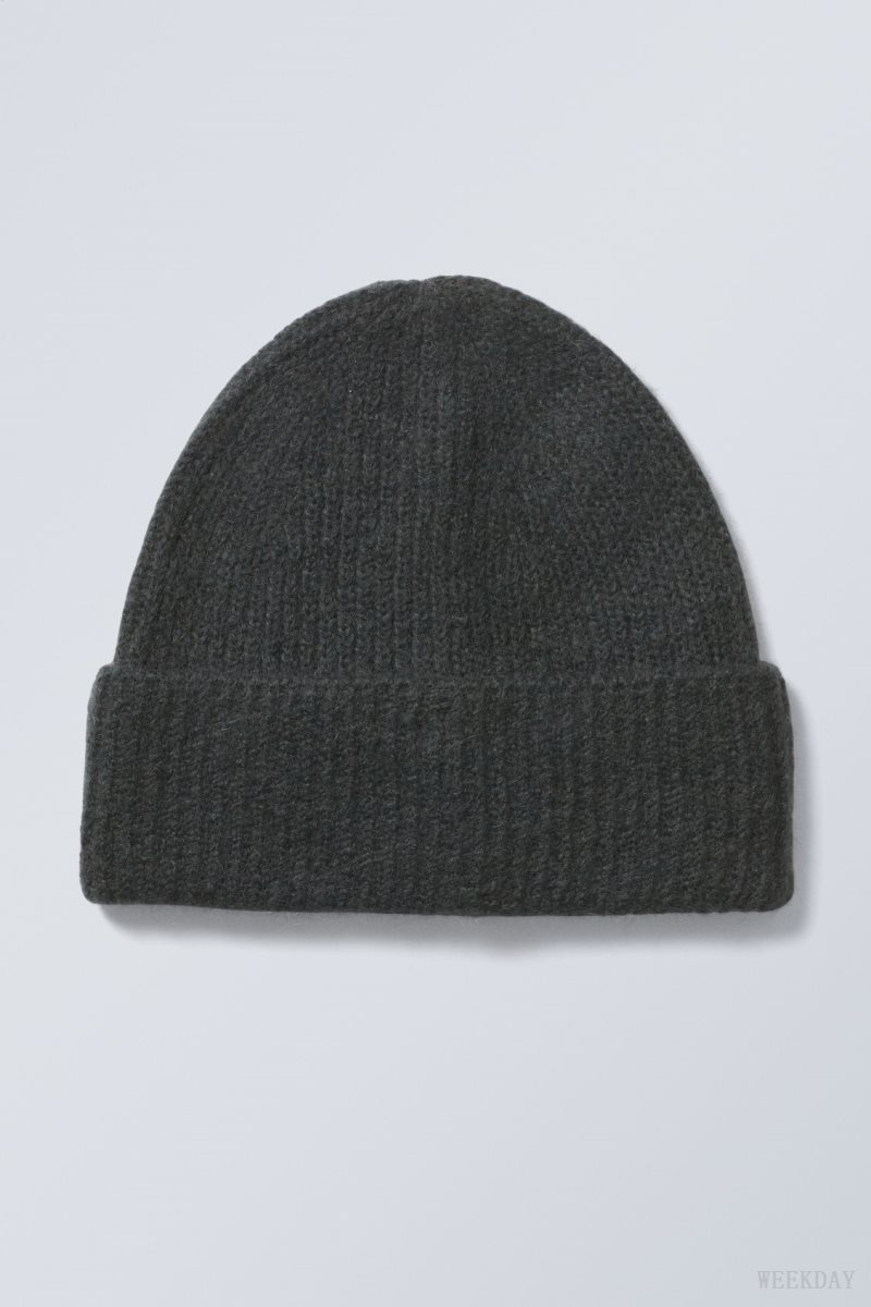 Weekday Pow Beanie Charecoal | NBON9787