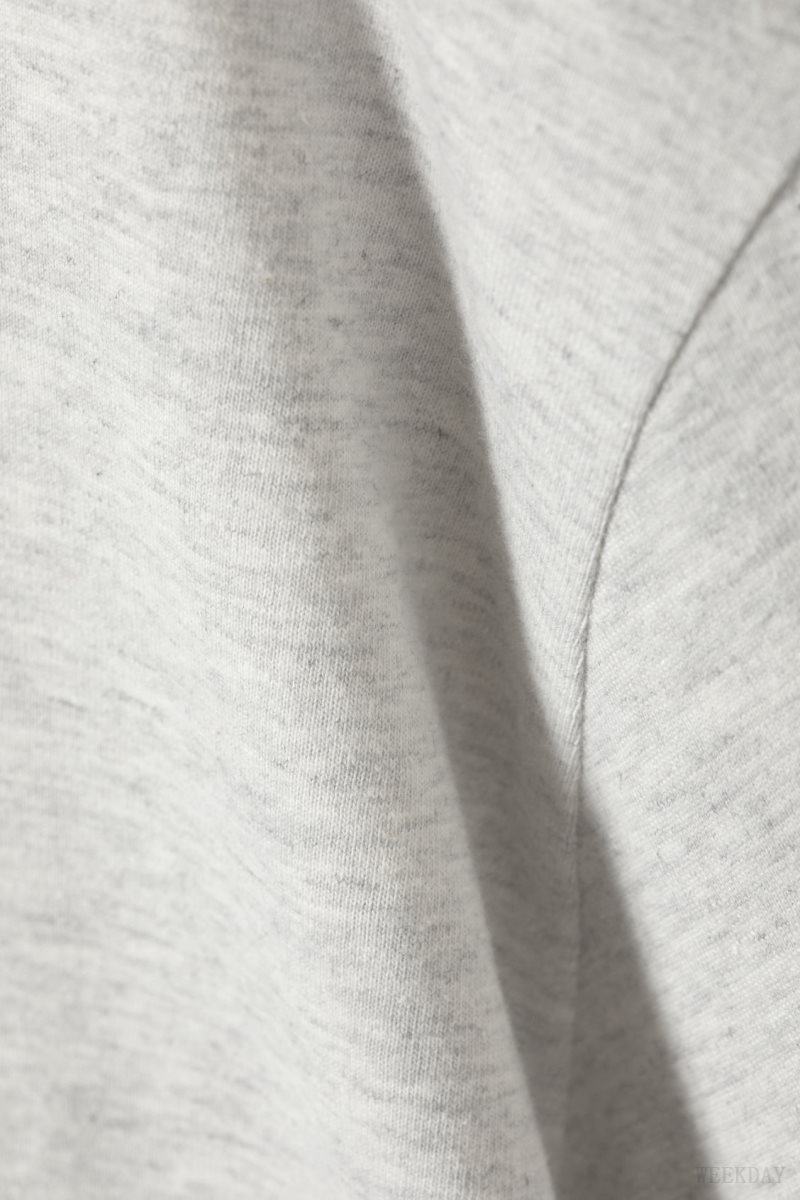 Weekday Soft Oversized T-shirt Light Grey | XGFE0572