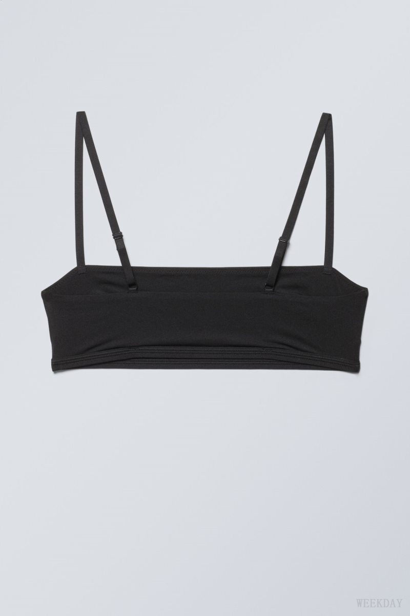 Weekday Soul Soft Bra Bra Black | SOQQ7853