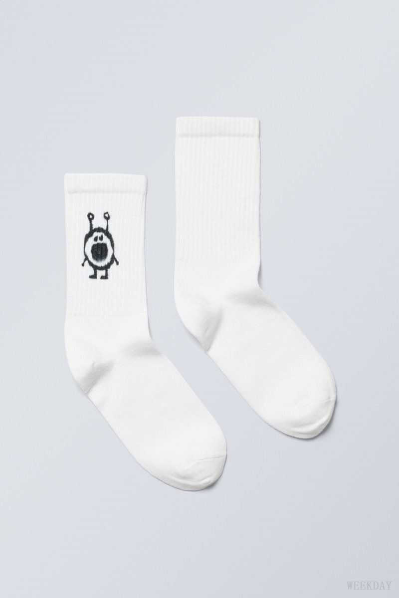 Weekday Sport Printed Socks Mini Tubbie | ECFU7457