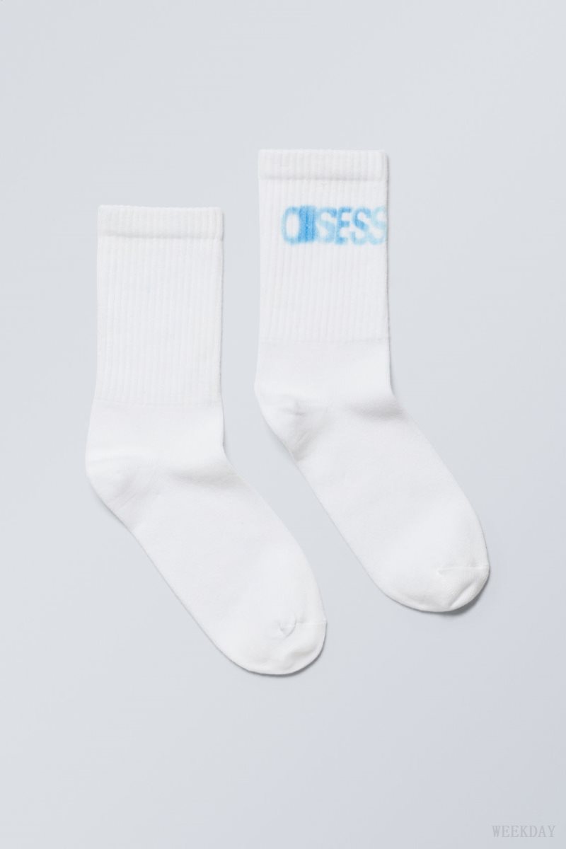 Weekday Sport Printed Socks Obsess | EMSJ9855