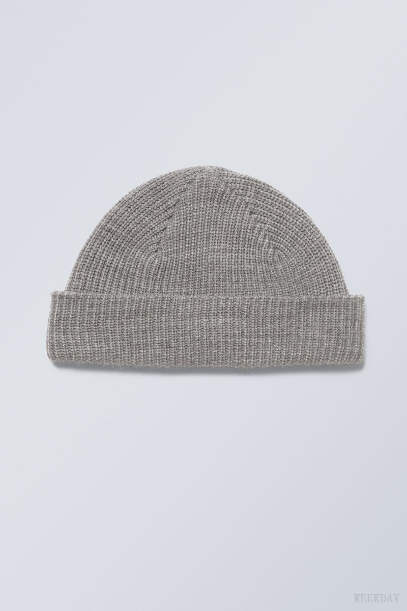 Weekday Stan Beanie Grey | HBJR2736