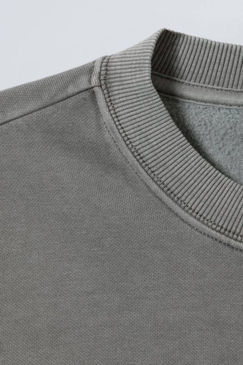 Weekday Standard Midweight Sweatshirt Grey | SNJZ9097