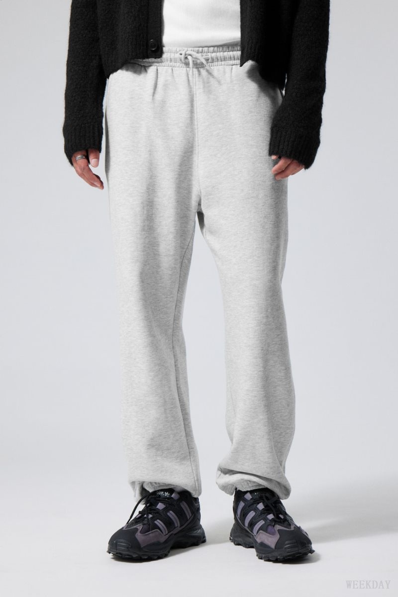 Weekday Standard Sweatpants Light Grey | MEWG8347