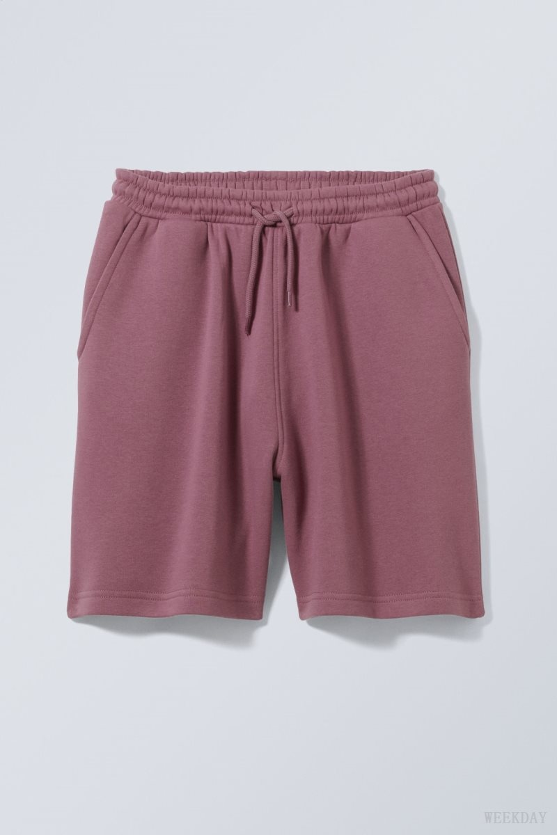 Weekday Standard Sweatshorts Purple | SEBD7284