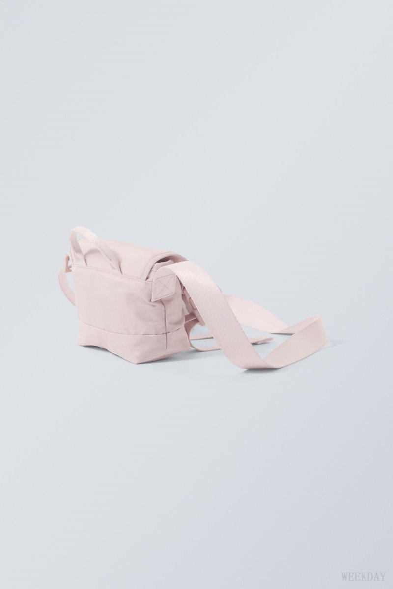 Weekday Tiny Messenger Bag Pink | KCLL7997