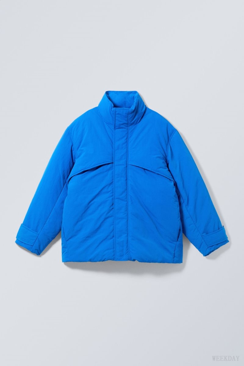 Weekday Windy Jacket Light Blue | FOYZ1818