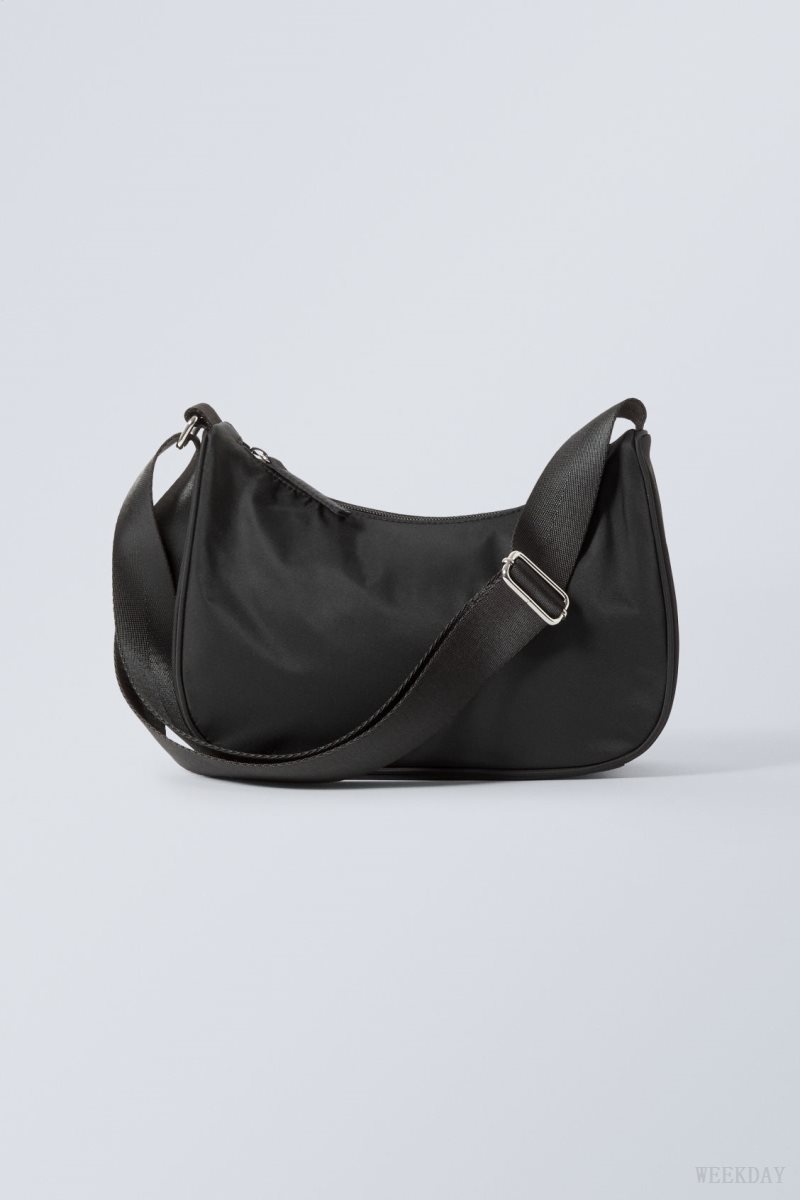 Weekday Zari Handbag Black | LHOM1243